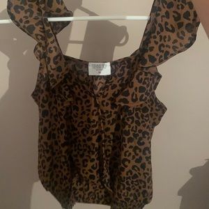 It’s brand new never used it couldn’t fit me it’s a black and brown